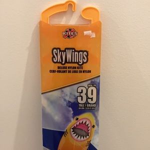 Nylon Shark Kite -  39” tall NWOT